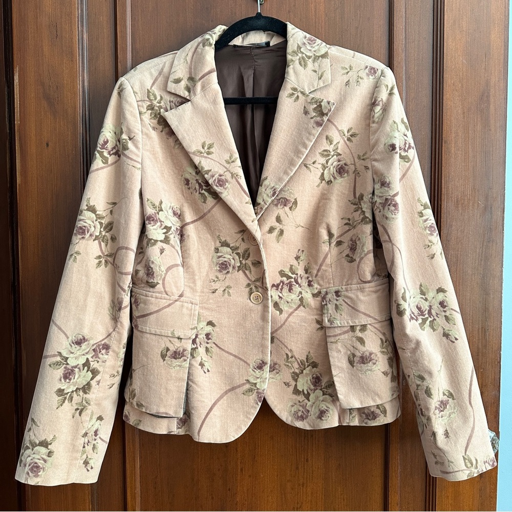 Floral Blazer, made in Italy
